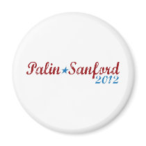 palin sanford 2012 magnets