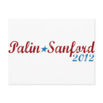 palin sanford 2012 post card