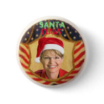 Palin Santa Claws Button