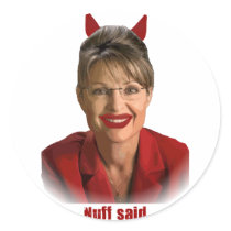 Palin Sticker by ScottInk Palin Sticker