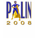 Palin Superhero T-shirt