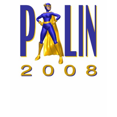 Palin Superhero T-shirt by palin_2008