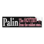 Palin-The Hottest VP Bumper Sticker
