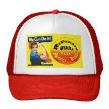 Palin the Riveter - Refudiate Obama - Elect Romney Trucker Hat