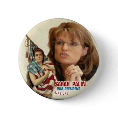 Palin Vice-President Button by elfyboy