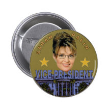 Palin White House Button