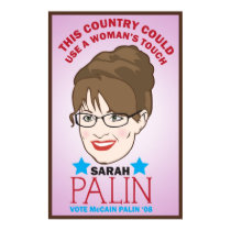 Palin, Woman's Touch Poster posters by jamierushad Palin, Woman's Touch Poster posters