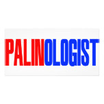 Palinologist Customized Photo Card