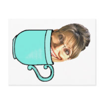 Palin's tea party postcards