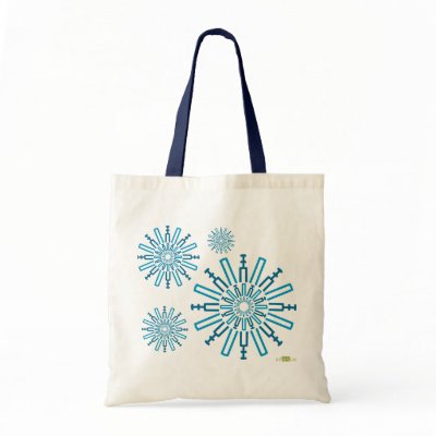 Palitroques azules. Bag by arraias