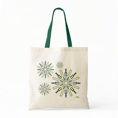 Palitroques verdes. Bag by arraias