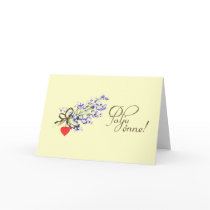 Palju ônne Occasion Card by Vintage_Estonia Palju ônne Occasion Card