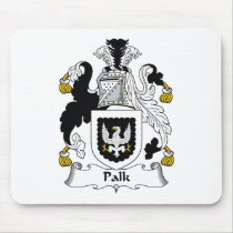 Palk Family Crest Mousepad