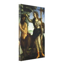 Pallas and the Centaur by Sandro Botticelli Gallery Wrapped Canvas