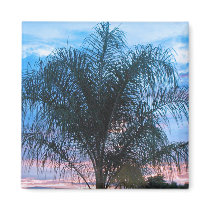Palm At Sunset! magnets by Perlyyyy Palm At Sunset! magnets