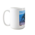 Palm At Sunset! mugs