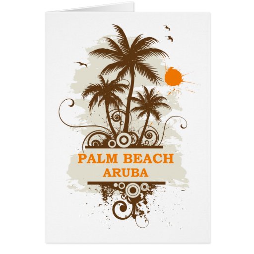 Palm Beach Aruba Card