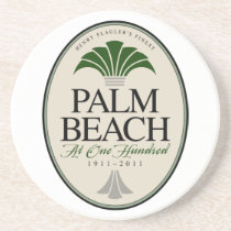 Palm Beach at 100 coaster coasters