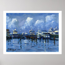 Palm Beach City Docks poster
