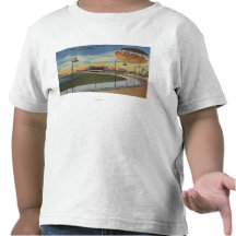 Palm Beach, FL - Kennel Club, Dog Racing Track Tee Shirt
