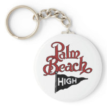 Palm Beach High #1 Keychain