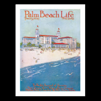 Palm Beach Life #11 postcard postcards