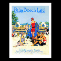 Palm Beach Life #13 postcard postcards