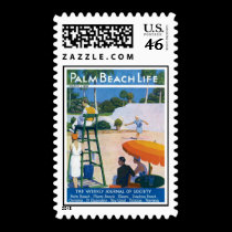Palm Beach Life #14 postage stamp stamps