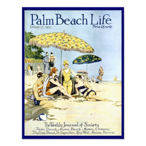 Palm Beach Life #3 invitation