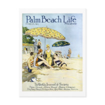 Palm Beach Life #3 postcard by GalleryPalmBeach Palm Beach Life #3 postcard