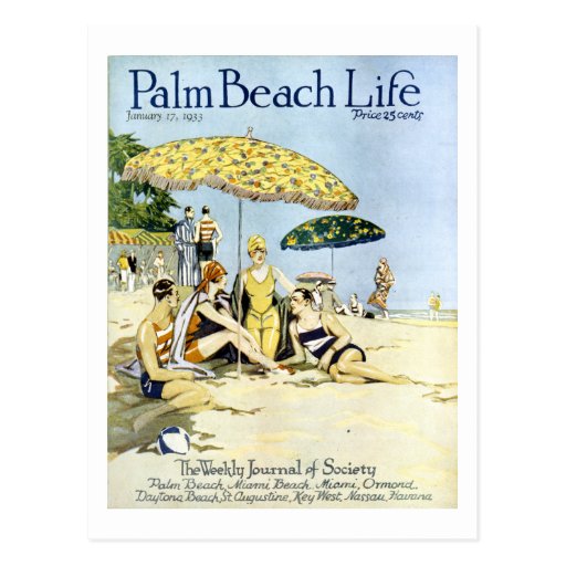 Palm Beach Life #3 postcard