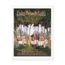 Palm Beach Life #7 postcard by GalleryPalmBeach Palm Beach Life #7 postcard