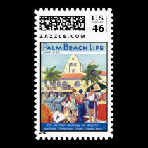 Palm Beach Life #8 postage stamp stamps