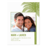 Palm Beach Photo Save The Date Card postcards