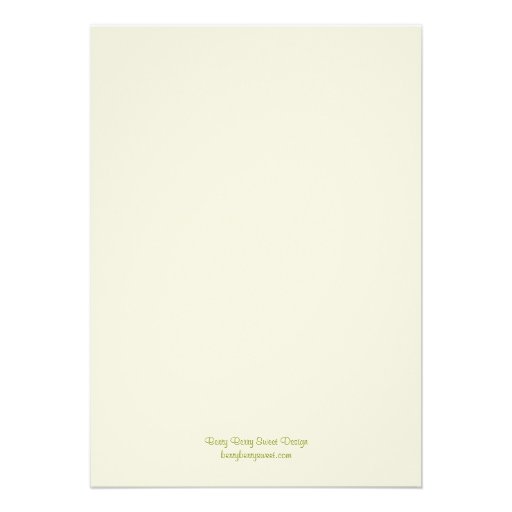 Palm Beach Wedding Invitations - Green