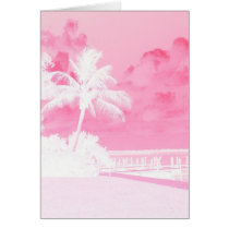 Palm Blush Greeting Card