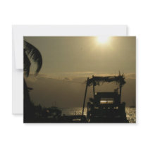 palm boat invitations