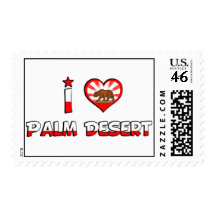 Palm Desert, CA Postage Stamp