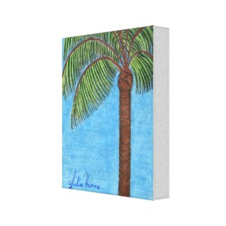 Palm Drawing by Julia Hanna