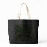 Palm- extra large  tote canvas bags