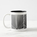palm frond mug