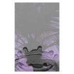 Palm Frond Silhouette Stationery Design