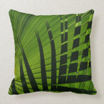 Palm Frond Throw Pillow pillows
