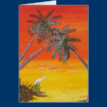 PALM GREETING CARD cards