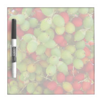 palm nuts green and red. dry erase boards