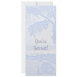 Palm Scene Party Personalized Announcement
