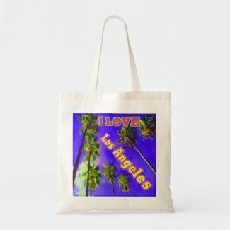 "Palm Sky: I LOVE Los Angeles 1" Bag