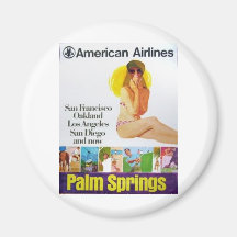 Palm Springs Refrigerator Magnet