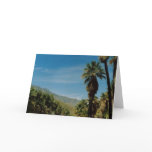Palm Springs View Greeting Card