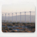 Palm Springs Windmills Mousepad by thewedge Palm Springs Windmills Mousepad